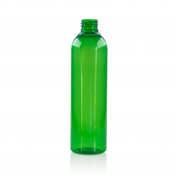 250 ml Flasche Basic Round PET Greun 24.410