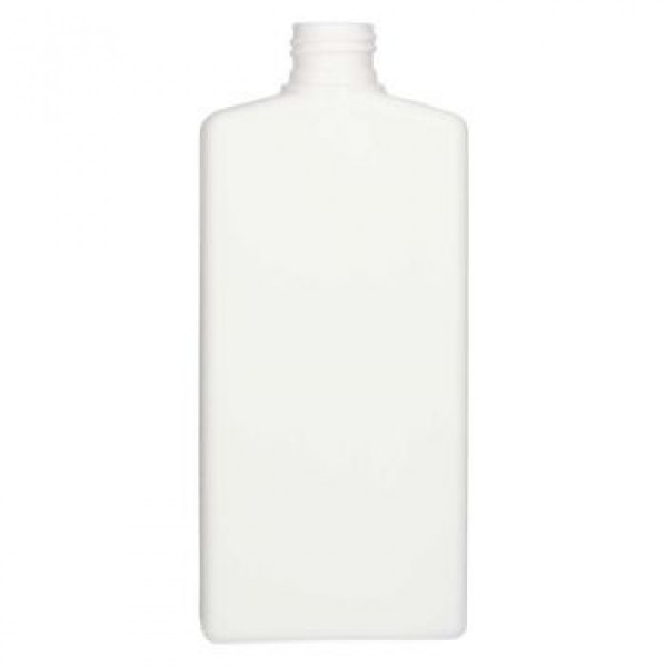 250 ml Flasche Rectangle Square HDPE weiß 24.410