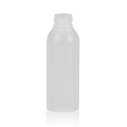 100 ml Flasche Basic Round HDPE natur 24.410