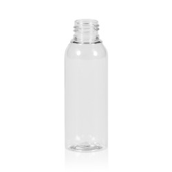 100 ml Flasche Basic Round PET transparent 24.410