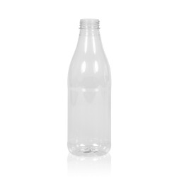1000 ml Saftflasche Juice PET transparent 