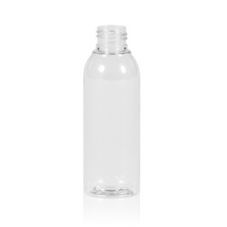 125 ml Flasche Basic Round PET transparent 24.410