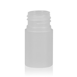 15 ml Flasche Basic Round HDPE natur 24.410