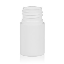15 ml Flasche Basic Round HDPE weiß 24.410