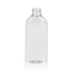150 ml Flasche Basic Oval PET transparent 24.410