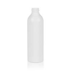 200 ml Flasche Basic Round HDPE weiß 24.410