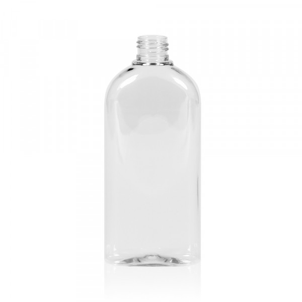 250 ml Flasche Basic Oval PET transparent 24.410