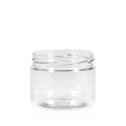 250 ml Clear cylinder PET transparent