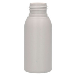 50 ml Flasche Basic Round Recyclyet HDPE Ivory 24.410
