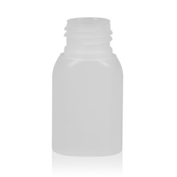 30 ml Flasche Basic Oval HDPE natur 24.410