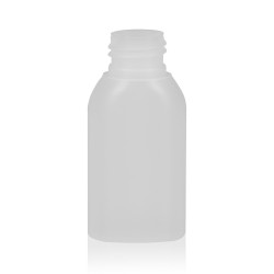 50 ml Flasche Basic Oval HDPE natur 24.410
