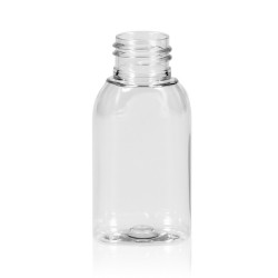 50 ml Flasche Basic Oval PET transparent 24.410