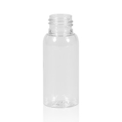 50 ml Flasche Basic Round PET transparent 24.410