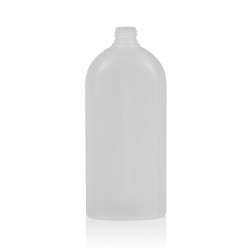 500 ml Flasche Basic Oval HDPE natur 24.410