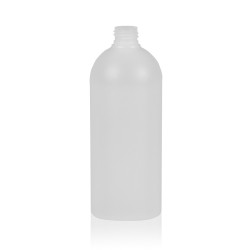 500 ml Flasche Basic Round HDPE natur 24.410