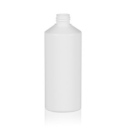 500 ml Flasche Combi HDPE weiß 28.410