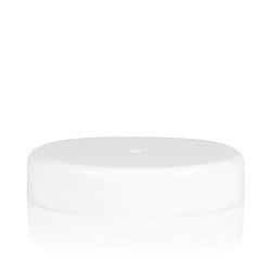 Schraubdeckel transparent cylinder 82 mm weiß